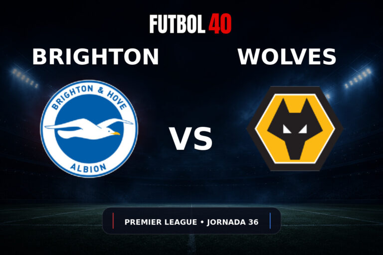 Brighton vs Wolverhampton Wanderers en vivo, Premier League 2025/26 Jornada 36