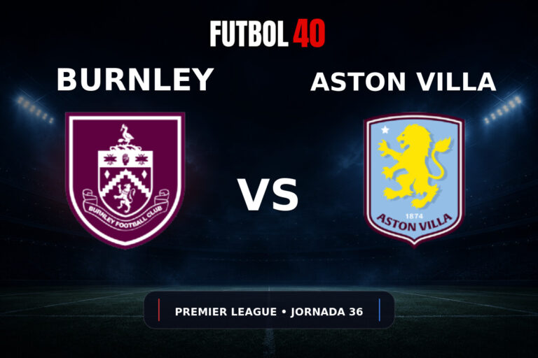 Burnley vs Aston Villa en vivo, Premier League 2025/26 Jornada 36