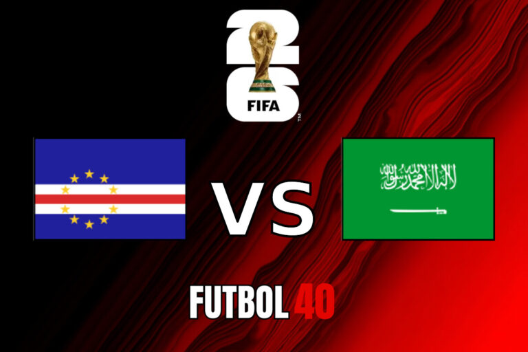 Cabo Verde vs Arabia Saudita en vivo, Mundial 2026 2026 Fase de Grupos