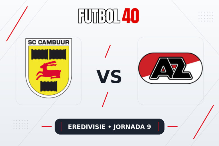 Cambuur vs AZ Alkmaar en vivo, Eredivisie 2026/27 Jornada 9