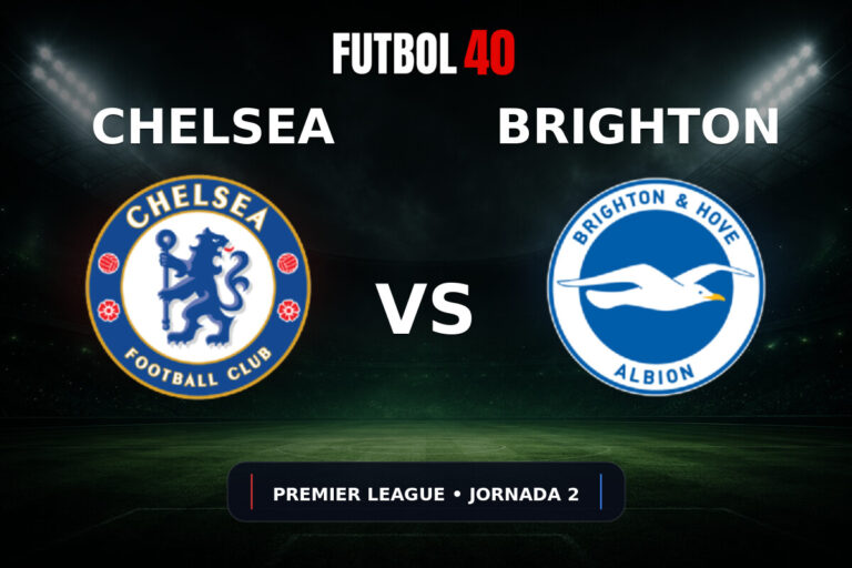 Chelsea vs Brighton en vivo, Premier League 2026/27 Jornada 2