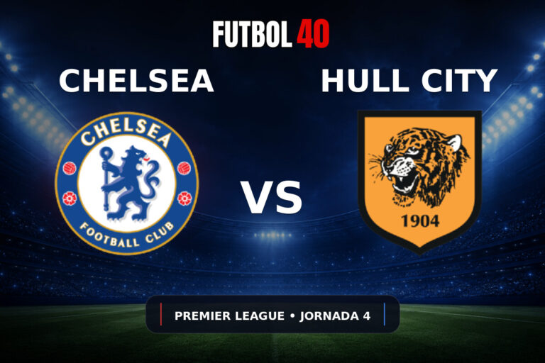 Chelsea vs Hull City en vivo, Premier League 2026/27 Jornada 4