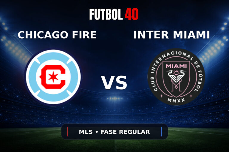 Chicago Fire vs Inter Miami en vivo, MLS 2026 Fase Regular