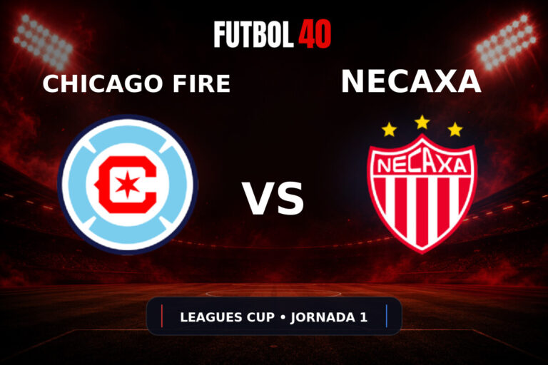 Chicago Fire vs Necaxa en vivo, Leagues Cup 2026 Jornada 1