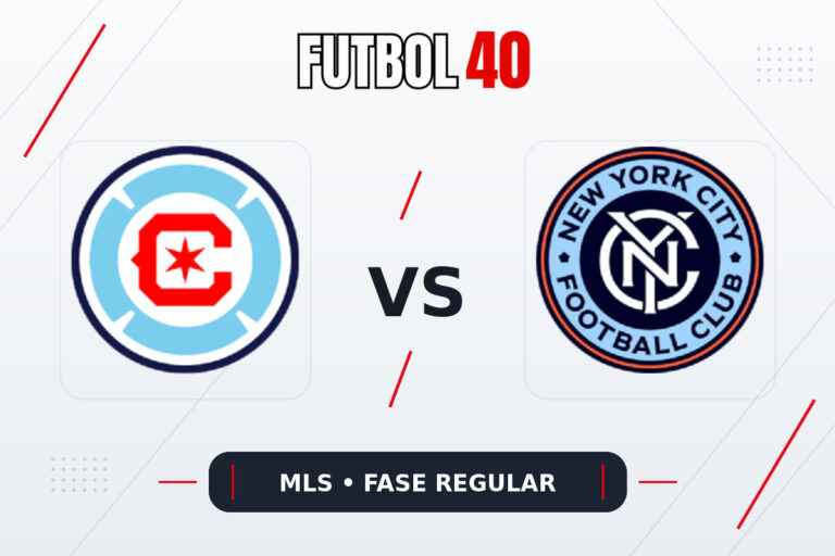 Chicago Fire vs New York City en vivo, MLS 2026 Fase Regular