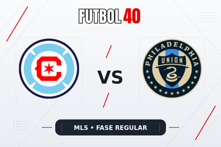Chicago Fire vs Philadelphia Union en vivo, MLS 2026 Fase regular