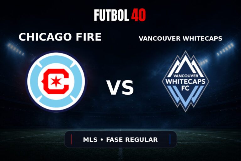 Chicago Fire vs Vancouver Whitecaps en vivo, MLS 2026 Fase Regular