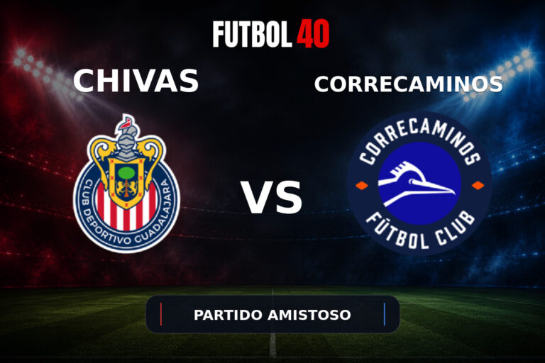 Chivas Guadalajara vs Correcaminos en vivo, Partido Amistoso 2026