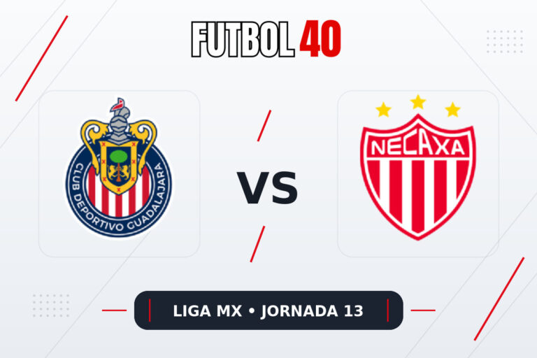 Chivas Guadalajara vs Necaxa en vivo, Liga MX Apertura 2026 Jornada 13