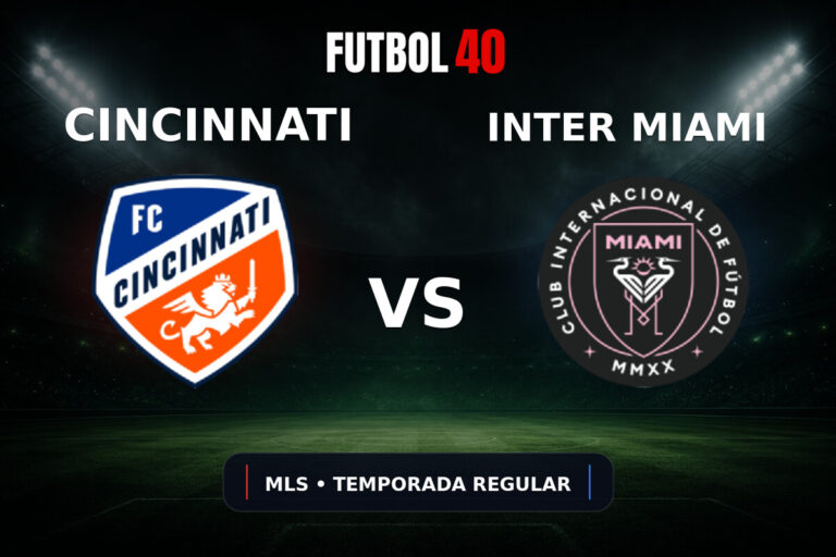 Cincinnati vs Inter Miami en vivo, MLS 2026 Temporada regular