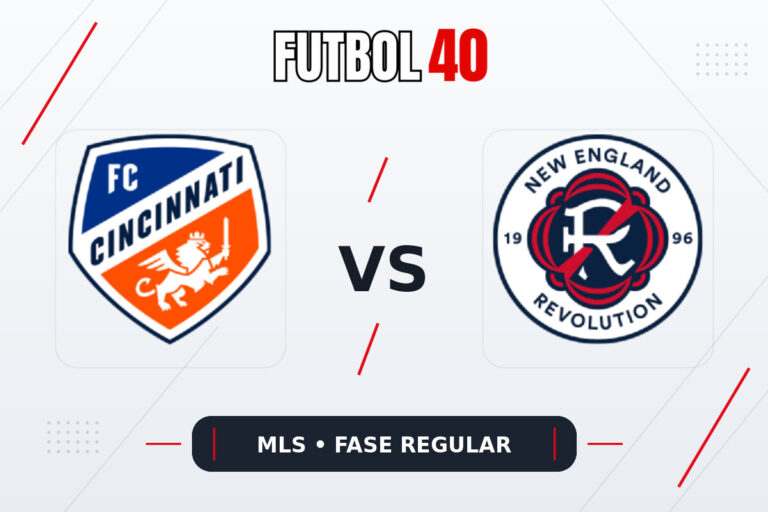 Cincinnati vs New England Revolution en vivo, MLS 2026 Fase regular