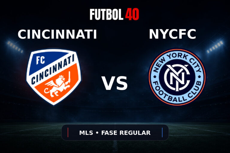 Cincinnati vs New York City en vivo, MLS 2026 Fase Regular