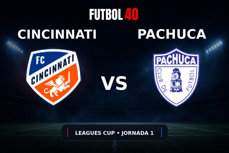 Cincinnati vs Pachuca en vivo, Leagues Cup 2026 Jornada 1