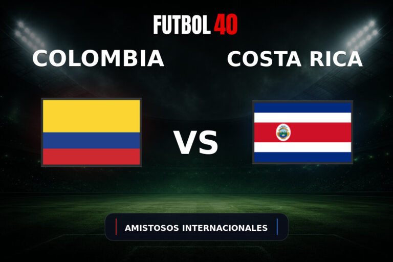 Colombia vs Costa Rica en vivo, Amistosos Internacionales 2026