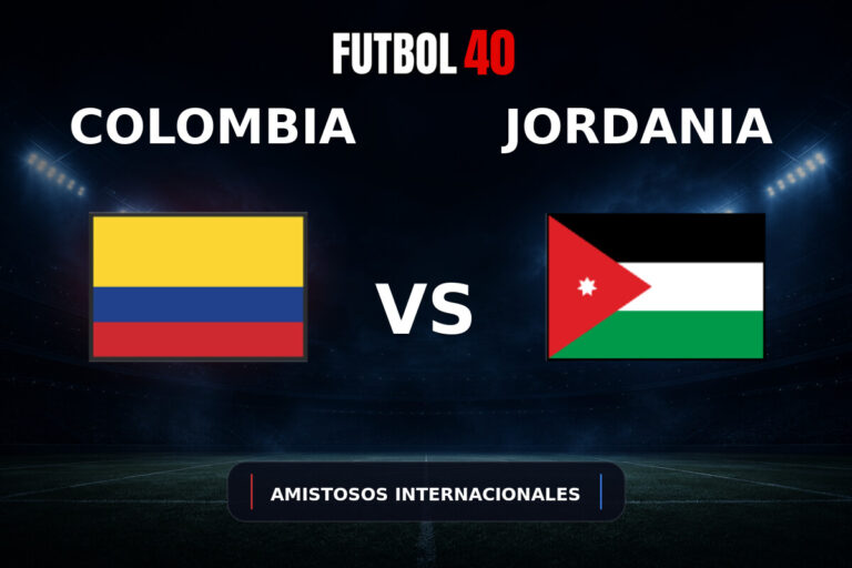 Colombia vs Jordania en vivo, Amistosos Internacionales 2026