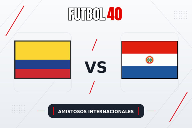 Colombia vs Paraguay en vivo, Amistosos Internacionales 2026