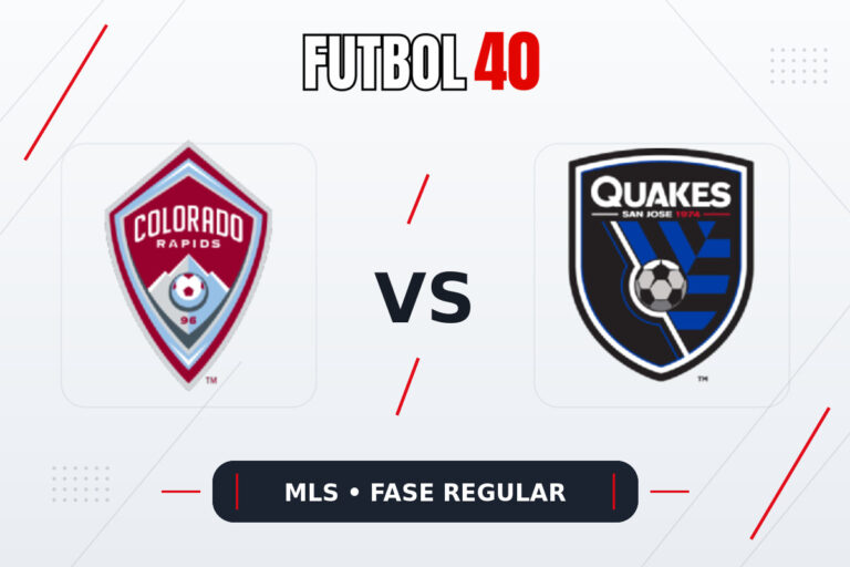 Colorado Rapids vs San Jose Earthquakes en vivo, MLS 2026 Fase Regular