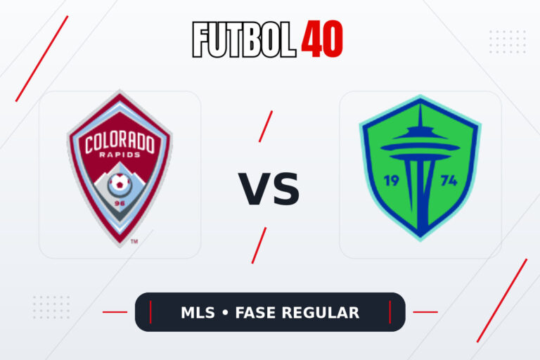 Colorado Rapids vs Seattle Sounders en vivo, MLS 2026 Fase Regular
