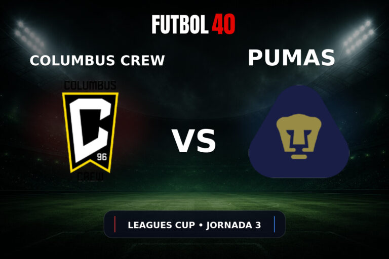 Columbus Crew vs Pumas UNAM en vivo, Leagues Cup 2026 Jornada 3