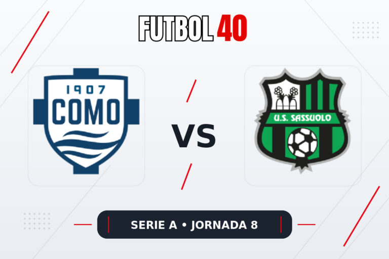 Como vs Sassuolo en vivo, Serie A 2026/27 Jornada 8
