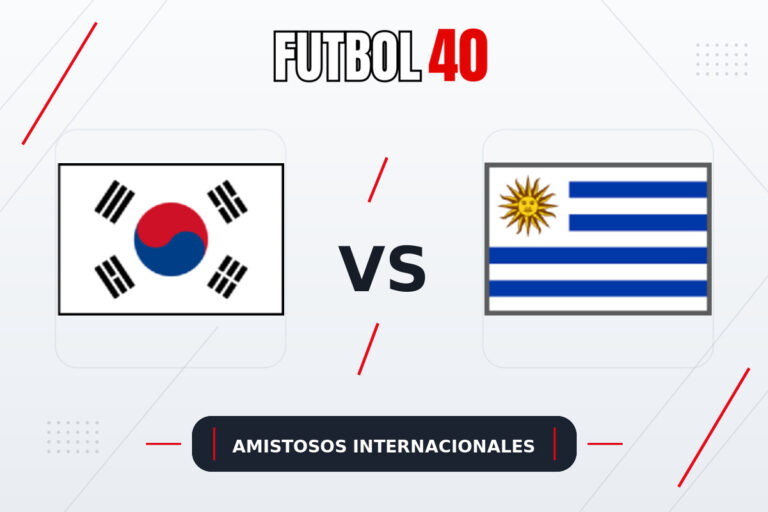Corea del Sur vs Uruguay en vivo, Amistosos Internacionales 2026