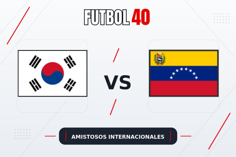 Corea del Sur vs Venezuela en vivo, Amistosos Internacionales 2026