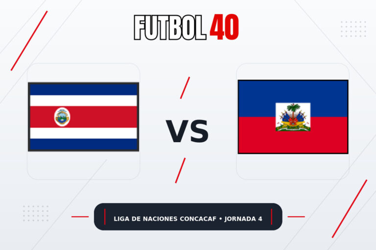 Costa Rica vs Haití en vivo, Liga de Naciones Concacaf 2026/27 Jornada 4