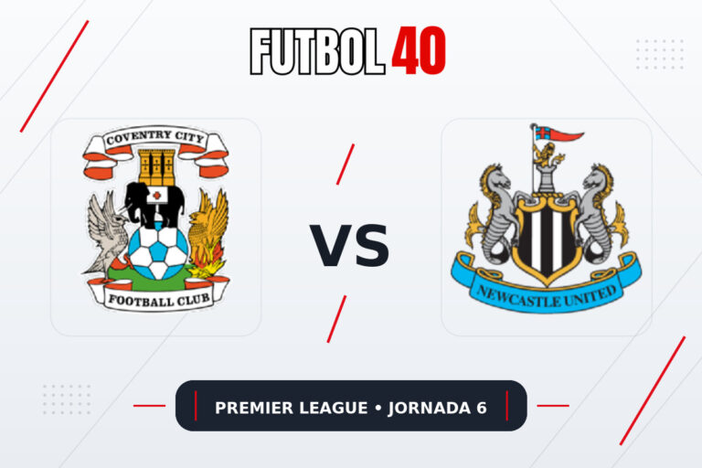 Coventry City vs Newcastle United en vivo, Premier League 2026/27 Jornada 6