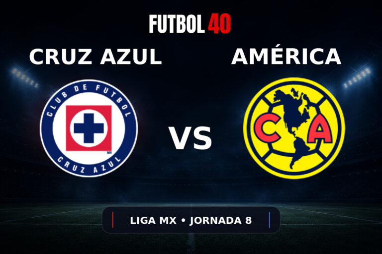 Cruz Azul vs América en vivo, Liga MX Apertura 2026 Jornada 8