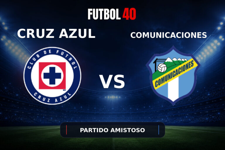 Cruz Azul vs Comunicaciones en vivo, Partido Amistoso 2026