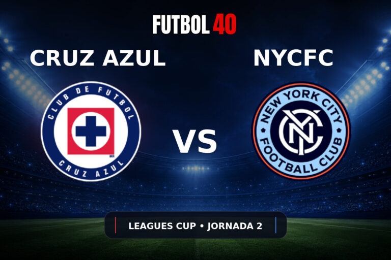Cruz Azul vs New York City en vivo, Leagues Cup 2026 Jornada 2