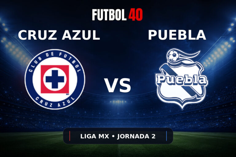Cruz Azul vs Puebla en vivo, Liga MX Apertura 2026 Jornada 2