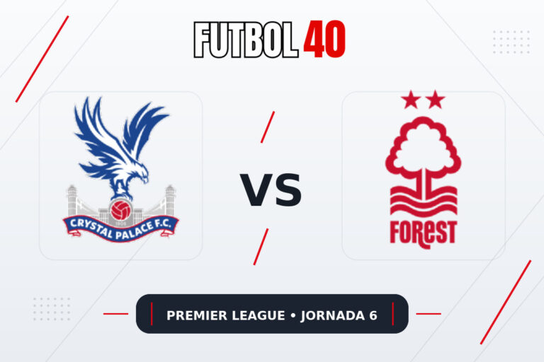 Crystal Palace vs Nottingham Forest en vivo, Premier League 2026/27 Jornada 6