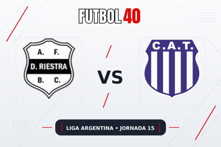 Deportivo Riestra vs Talleres Córdoba en vivo, Liga Argentina Clausura 2026 Jornada 15