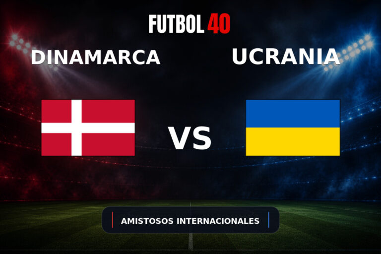 Dinamarca vs Ucrania en vivo, Amistosos Internacionales 2026