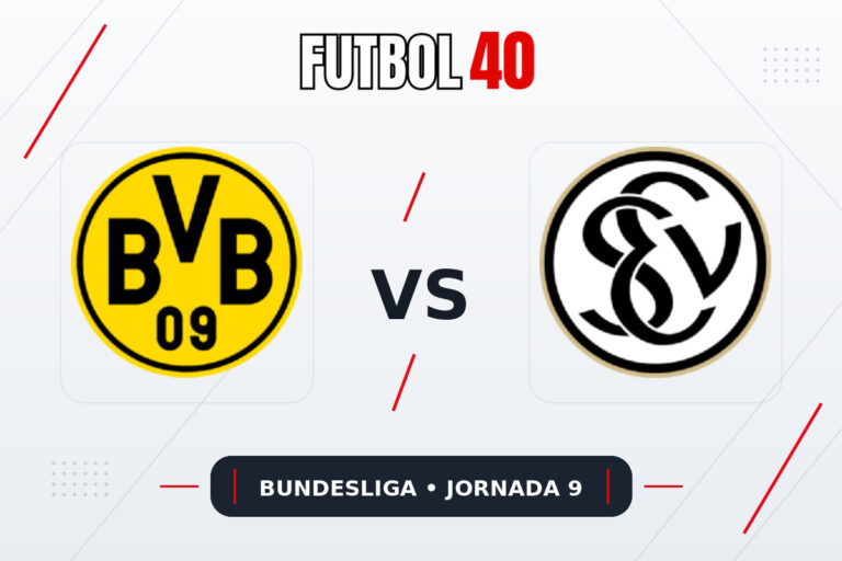 Borussia Dortmund vs Elversberg en vivo, Bundesliga 2026/27 Jornada 9