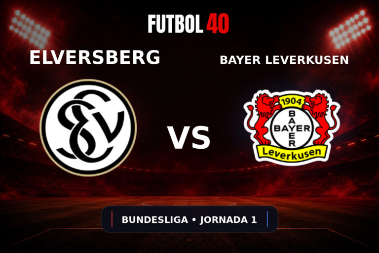 Elversberg vs Bayer Leverkusen en vivo, Bundesliga 2026/27 Jornada 1