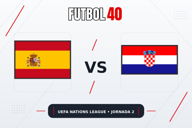 España vs Croacia en vivo, UEFA Nations League 2026/27 Jornada 2
