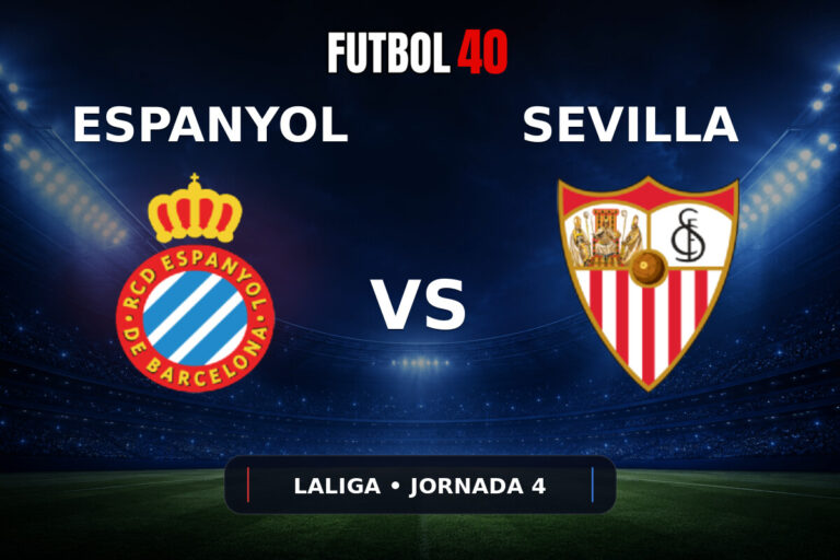 Espanyol de Barcelona vs Sevilla FC en vivo, LaLiga 2026/27 Jornada 4