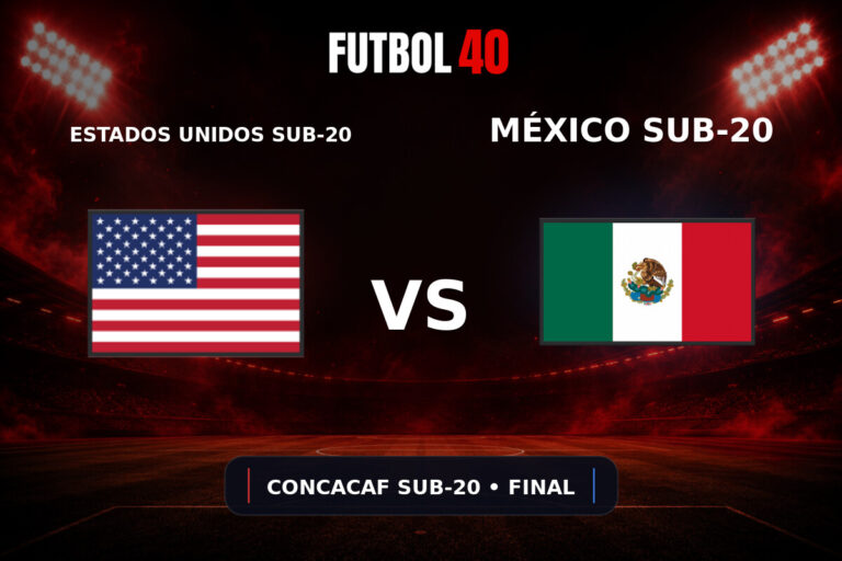 Estados Unidos Sub-20 vs México Sub-20 en vivo, Concacaf Sub-20 2026 Final