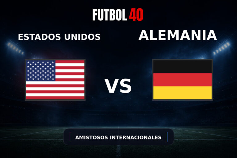 Estados Unidos vs Alemania en vivo, Amistosos Internacionales 2026