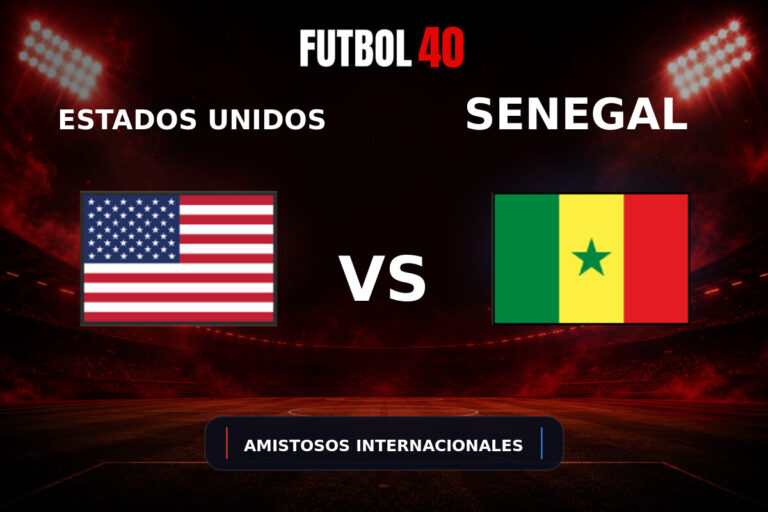 Estados Unidos vs Senegal en vivo, Amistosos Internacionales 2026