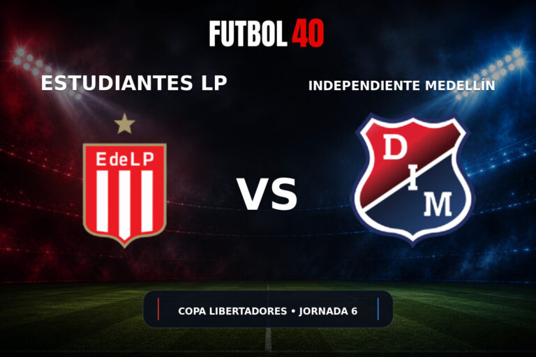 Estudiantes LP vs Independiente Medellín en vivo, Copa Libertadores 2026 Jornada 6
