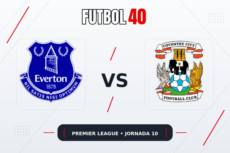 Everton vs Coventry City en vivo, Premier League 2026/27 Jornada 10