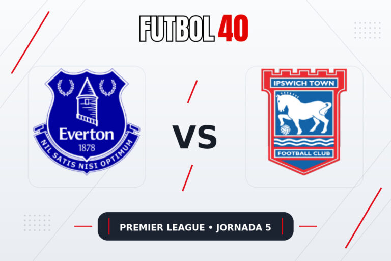 Everton vs Ipswich Town en vivo, Premier League 2026/27 Jornada 5
