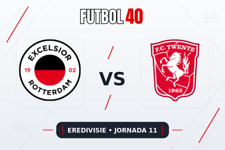 Excelsior vs FC Twente en vivo, Eredivisie 2026/27 Jornada 11
