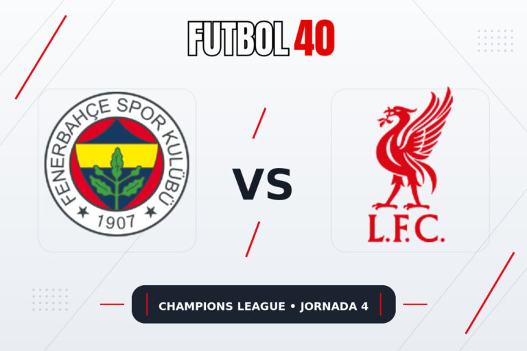 Fenerbahçe vs Liverpool en vivo, Champions League 2026/27 Jornada 4