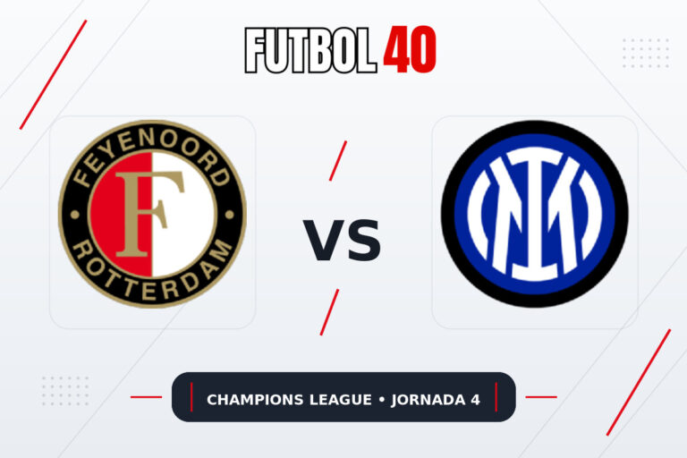 Feyenoord vs Inter Milán en vivo, Champions League 2026/27 Jornada 4