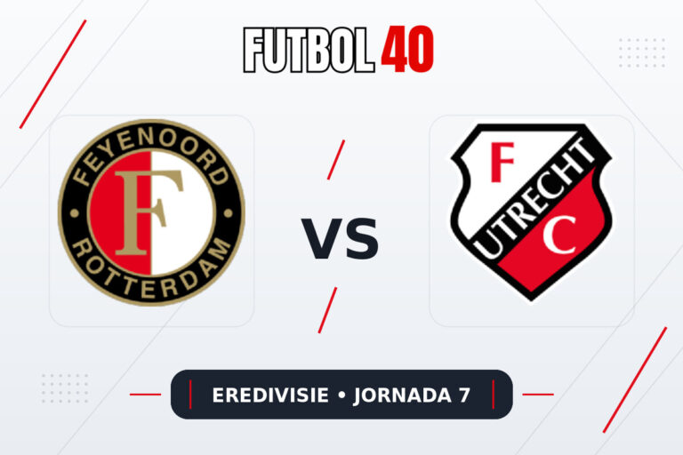Feyenoord vs FC Utrecht en vivo, Eredivisie 2026/27 Jornada 7
