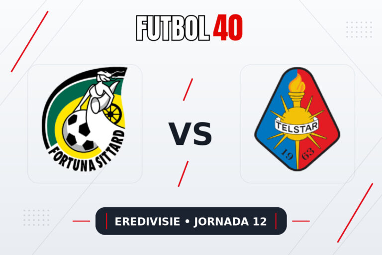Fortuna Sittard vs Telstar en vivo, Eredivisie 2026/27 Jornada 12